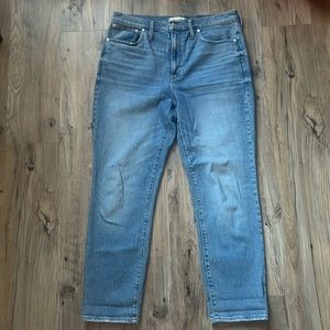 Madewell The High-Rise Slim Boyjean
